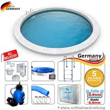 Einbaupool 2 5 X 1 2 M Pool Komplettset Pool Net