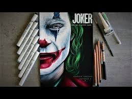 Joker Joaquin Phoenix Put On A Happy Face Timelapse Drawing Youtube Joker Drawings Drawings Joker Sketch