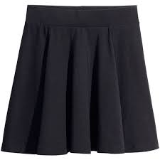 Black And White Checkered Skirt H M H M Bell Shaped Skirt 12 Liked On Polyvore Featuring Skirts Bottoms H M Black Black Skirt Black Knee Length Skirt Short Black Skirt Skirts Hm Skirt