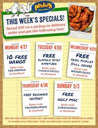 Pluckers Wing Bar On Twitter