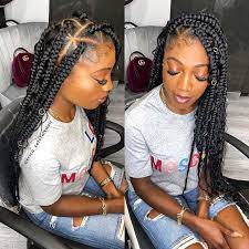 45 Trendy Goddess Box Braids Hairstyles Stayglam Braids With Curls Box Braids Hairstyles Box Braids Styling