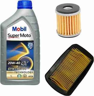 Routine service filters and fluids, AI generated