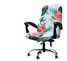 Amazon Com Deisy Dee Computer Office Chair Covers For Stretch Rotating Mid Back Chair Slipcovers Cover O In 2020 Office Chair Cover Slipcovers For Chairs Chair Covers
