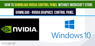 By using this feature, you can adjust the graphics settings for various games. How To Download Nvidia Control Panel Without Microsoft Store A Savvy Web