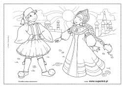 Kolorowanki - DZIECI ŚWIATA - SuperKid