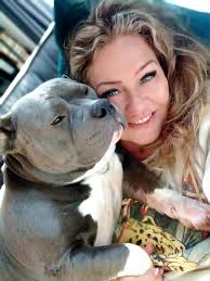Pit bull owners sharing photos and stories of their pets