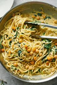 Creamy Chickpea Pasta With Spinach And Rosemary Recipe Recipe Nyt Cooking Vegetarian Pasta Rosemary Recipes