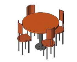 Allow sufficient space in front of dressers and console to allow doors and drawers to be opened easily. Revitcity Com Object 4 Top Round 3 Diameter Fast Food Restaurant Table Chairs Restaurant Tables Table And Chairs Restaurant Seating