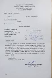Digoin, france, 46n29, 3e59 : Cathrine Gonzales On Twitter Read Order Issued By The Makati City Regional Trial Court Branch 62 For The Release Of French Spiderman Alain Robert Makati Cps Inquirerdotnet Https T Co Lza7kynmuw
