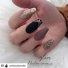 Easy Black And Blue Nail Designs Matte Nails For Fall Simple Matte Nails Chic Nail Designs Easy Designs For Short Nails Winter Matte Nails Black Mat Gorgeous Nails Nail Designs Trendy Nails
