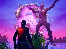 This is a poster design that i made for the travis scott live performance on fortnite (epic games). Travis Scott S First Fortnite Concert Was Surreal And Spectacular The Verge