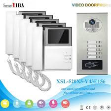 With a home key you can use your iphone or apple watch to unlock your door by placing your device near the lock. Best Price Smartyiba Rfid Unlock Video Doorbell 4 3 Quot Wired Apartment Video Door Phone Intercom System Video Intercom For Building Apartment