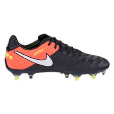 Nike Tiempo Legend Vi Sg Pro Ac Soft Ground Soccer Cleat Black White Hyper Orange Volt Worldsoccershop Com Worldsocc World Soccer Shop Soccer Shop Soccer