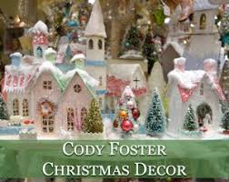90 stylish christmas decor ideas to fill your home with holiday cheer. Vintage Christmas Village Houses