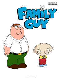 Print the free pictures on this site and have fun. Family Guy Coloring Sheet Super Fun Coloring