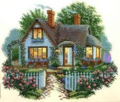 Cross stitch patterns are so lovely and stand the test of time! English Cottage Cross Stitch Design Pattern Maker Cross Stitch Files Machine Embroidery Community