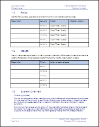 Statement of Needs Template – MS Word Template & Checklist