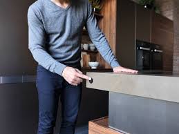 For a versatile addition to your commercial kitchen, choose adjustable height work tables. Kitchen Design Idea Adjustable Height Kitchen Island