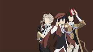 All tags yumeno kyusaku nakahara chuuya nakahara chuuya atsushi nakajima bsd bungo stray dogs dazai osamu bungou stray dogs nakajima atsushi aes wallpaper sadness red rain pink night music. Bungou Stray Dogs Wallpapers Top Free Bungou Stray Dogs Backgrounds Wallpaperaccess
