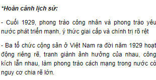Cơ quan chức năng đã phong tỏa, khử khuẩn một khách sạn và quán. Trinh Bay Hoan Cáº£nh Lá»‹ch Sá»­ Va Diá»…n Biáº¿n Cá»§a Há»™i Nghá»‹ Thanh Láº­p Ä'áº£ng Cá»™ng Sáº£n Viá»‡t Nam Lá»‹ch Sá»­ Lá»›p 12