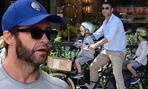 Hugh Jackman invites big screen nemesis Liev Schreiber and wife Naomi Watts  over for lunch at his New York home | Daily Mail Online