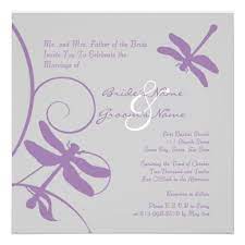 Silver And Lavender Dragonfly Wedding Invitation Zazzle Com Dragonfly Wedding Wedding Invitations Dragonfly Wedding Theme