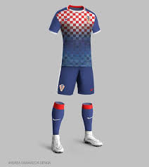 Croatia 2012 2013 away football shirt soccer jersey nike m medium blue. Nike Croatia Concept Kits By Andrea Gramaccia Footy Headlines Soccer Uniforms Design Soccer Shirts Sports Jersey Design