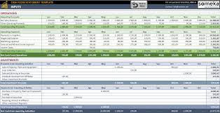 Free Cash Flow Statement Excel Template Free Accounting Template