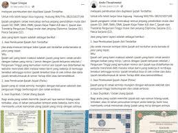 Lain lagi dengan n (17), saat diminta untuk menelepon orang tuanya dia justru terlihat santai lantaran orang tuanya sudah mengetahui pekerjaannya itu. Viral Jasa Pembuatan Dan Duplikasi Ijazah Terdaftar Beredar Di Berbagai Grup Media Sosial Indozone Id
