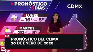 . mañanas o por las tardes, de lunes a viernes, con 5 clases por día. Clima Para Hoy 20 De Enero De 2020 Youtube