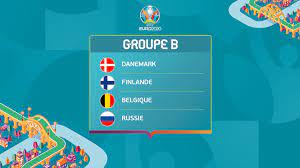 Rafraîchir live infos temps forts compos. Uefa Euro 2020 Groupe B Belgique Russie Danemark Finlande Uefa Euro 2020 Uefa Com
