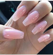 Pink Transparent Nails Pink Gel Nails Pink Nails Nails