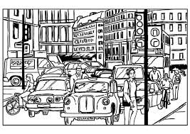 Find this pin and more on city by angela olson. Coloring Page City Traffic Free Printable Coloring Pages Img 11647