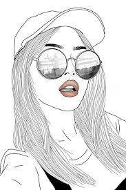 Ninguém mais é capaz de opinar, simplesmente porque ninguém é capaz de entender. Girl Tumblr Kawaii Desenhos Para Colorir Novocom Top