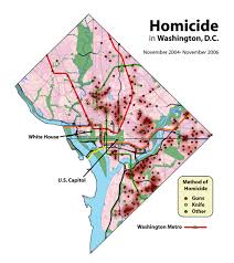 Map of the washington dc metrorail system. Crime Mapping Wikipedia