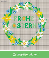 30 einzigartig kreuzstich ostern vorlagen kostenlos modelle. Gruss Zu Ostern Sticken Entdecke Zahlreiche Kostenlose Charts Zum Sticken Kreuzstichblumen Sticken Kreuzstich Kostenlos