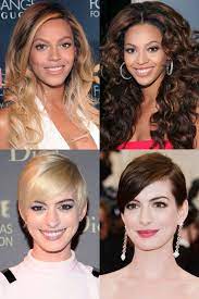 Celeb Hair Poll Blonde Or Brunette Blonde Vs Brunette Celebrity Hairstyles Hair Beauty