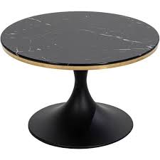 Padded coffee table coffee tables uk coffee table images simple coffee table den furniture outside furniture timber furniture furniture ideas affordable furniture. Trumpet Coffee Table D60cm Black The One Uae