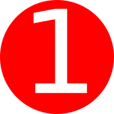 Red Rounded With Number 1 Md Png 300 300 Peace Symbol Numbers Symbols