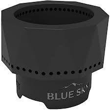 This unique fire pit utilizes a gravitational afterburner system, which minimizes smoke, so you can enjoy it for hours on end. Amazon Com Hy C Fg 16 Flame Genie Portable Smoke Free Wood Pellet Fire Pit Usa Made 13 5 Diameter Black Garden Outdoor