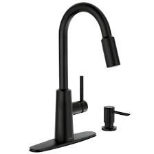 Moen Nori 1 Handle Pulldown Kitchen Faucet Black Rona In 2020 Black Kitchen Faucets Kitchen Faucet Moen Kitchen Faucet