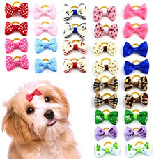 Choosing to put a bow on the top of the head of a dog with longer hair, such as a yorkie, takes some care. Explore Bows For Dogs Amazon Com