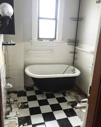 Thanks for visiting our modern primary bathroom photo gallery where you can search for a lot of modern primary bathroom design ideas. Before After An Updated Take On Black White