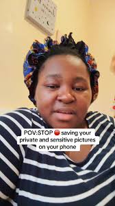 POV: STOP 🛑 saving your private and sensitive pictures