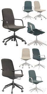 Imagine a chair you can personalise. Ikea Langfjall Office Chair Down3dmodels