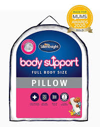 Silentnight Body Pillow White In 2021 Silentnight Body Pillow Body Support Pillow