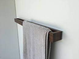 Bathroom Towel Rack Walnut White Modern Towel Rack Modern Towel Bars Towel Rack Modern Towels
