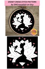 Black And White Silhouette Cross Stitch Patterns Disney Princess Modern Cross Stitch Pattern Tiana Counted Cross Stitch Chart Black And Modern Cross Stitch Patterns Modern Cross Stitch Cross Stitch Patterns