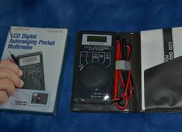 Micronta Lcd Digital Autoranging Pocket Multimeter 22 171 Vintage Radio Shack Radioshack In 2020 Vintage Radio Multimeter Radio Shack