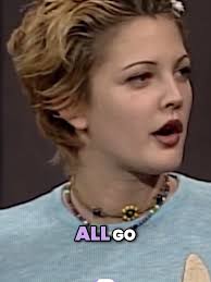 Embracing Quirks: Young Drew Barrymore in the 90s